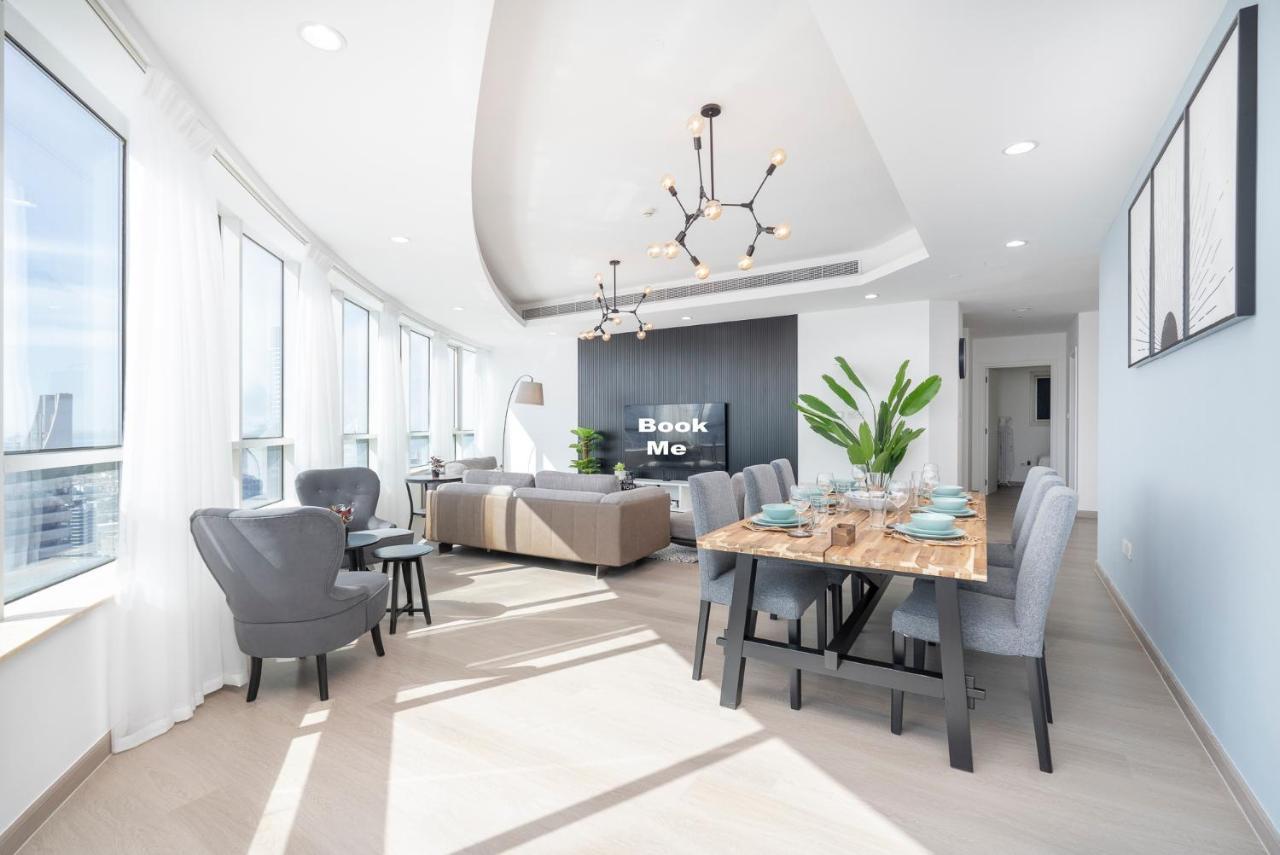 अपार्टमेंट Heaven Crest Marina - 4 Bedroom With Marina View Near Jbr Beach, Free Parking, Wi-fi, Gym And Pool Dubai